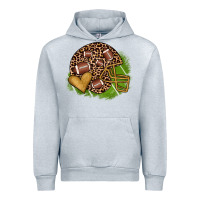 Heather Grey american football helmet Urban Hoodie - JahusDesignShop