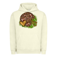 Pigment Pistachio american football helmet Urban Hoodie - JahusDesignShop