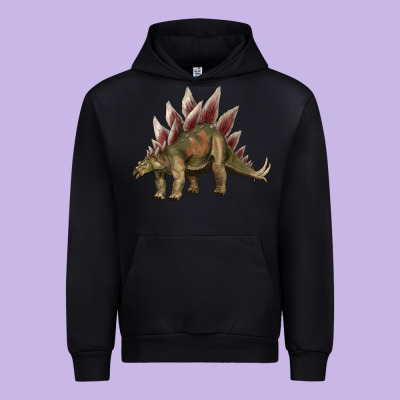 Dinosaur Stegosaurus Urban Hoodie Designed By Artiststas