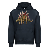 Navy dinosaur stegosaurus Urban Hoodie - Artiststas