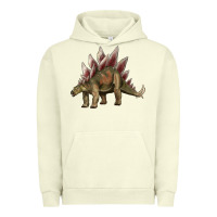 Pigment Pistachio dinosaur stegosaurus Urban Hoodie - Artiststas