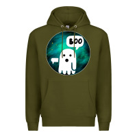 Army Green Ghost Of Disapproval Premium Hoodie - Bettercallsaul