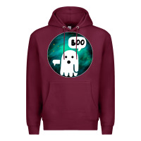 Burgundy Ghost Of Disapproval Premium Hoodie - Bettercallsaul