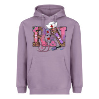 Lavender valentines day rn registered nurse Heavyweight Hoodie - RanaPortraitStore