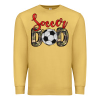 Antique Gold soccer dad Premium Sweatshirt - Zillion Design Studio