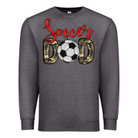 Charcoal Heather soccer dad Premium Sweatshirt - Zillion Design Studio