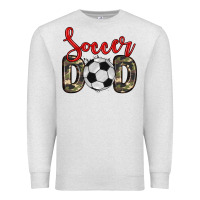 Oatmeal Heather soccer dad Premium Sweatshirt - Zillion Design Studio