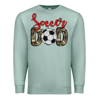 Seafoam soccer dad Premium Sweatshirt - Zillion Design Studio
