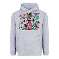 Heather Grey wife mom nurse Heavyweight Hoodie - RanaPortraitStore