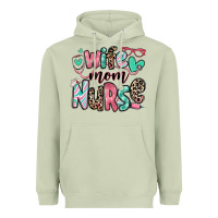 Matcha wife mom nurse Heavyweight Hoodie - RanaPortraitStore