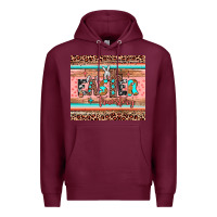 Burgundy easter true story Premium Hoodie - JahusDesignShop