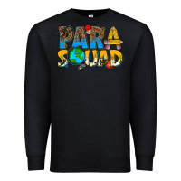 Black para squad Premium Sweatshirt - texasbilliewilder
