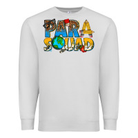 Dove Grey para squad Premium Sweatshirt - texasbilliewilder