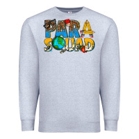 Heather Grey para squad Premium Sweatshirt - texasbilliewilder