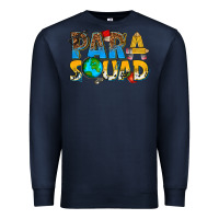 Navy para squad Premium Sweatshirt - texasbilliewilder