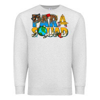 Oatmeal Heather para squad Premium Sweatshirt - texasbilliewilder