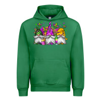 Emerald mardi gras gnomes Urban Hoodie - Jasminsmagicworld
