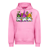 Fuchsia Pink mardi gras gnomes Urban Hoodie - Jasminsmagicworld