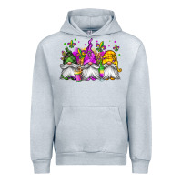 Heather Grey mardi gras gnomes Urban Hoodie - Jasminsmagicworld
