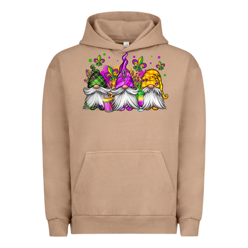 Mardi Gras Gnomes Urban Hoodie by Jasminsmagicworld | Teevron