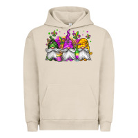 Pigment French Oak mardi gras gnomes Urban Hoodie - Jasminsmagicworld