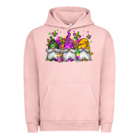 Pigment Salmon mardi gras gnomes Urban Hoodie - Jasminsmagicworld