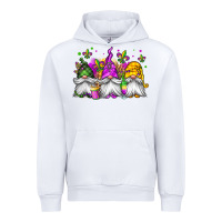 White mardi gras gnomes Urban Hoodie - Jasminsmagicworld