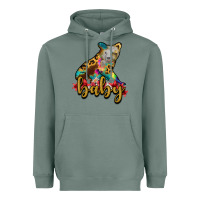 Sage baby bear Heavyweight Hoodie - RanaPortraitStore