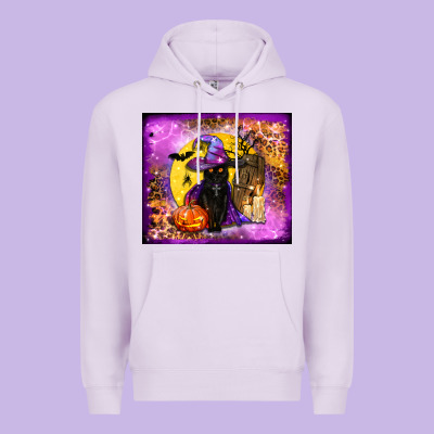 Witchy Cat Tumbler Premium Hoodie Designed By Bundleandbundleshop