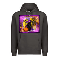Smoke witchy cat tumbler Premium Hoodie - BundleAndBundleShop