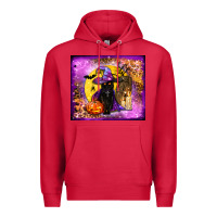 Cardinal witchy cat tumbler Premium Hoodie - BundleAndBundleShop