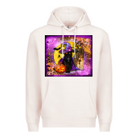 Pale Pink witchy cat tumbler Premium Hoodie - BundleAndBundleShop