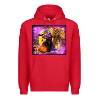 Red witchy cat tumbler Premium Hoodie - BundleAndBundleShop