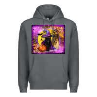 Rock witchy cat tumbler Premium Hoodie - BundleAndBundleShop