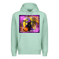 Witchy Cat Tumbler Premium Hoodie | Teevron