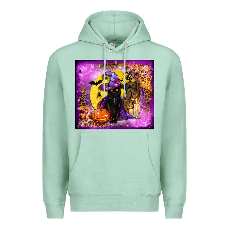 Witchy Cat Tumbler Premium Hoodie by BundleAndBundleShop | Teevron