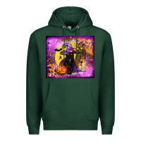 Sports Green witchy cat tumbler Premium Hoodie - BundleAndBundleShop