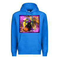 True Royal witchy cat tumbler Premium Hoodie - BundleAndBundleShop
