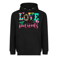 Black love my patients nurse Heavyweight Hoodie - RanaPortraitStore