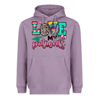 Lavender love my patients nurse Heavyweight Hoodie - RanaPortraitStore