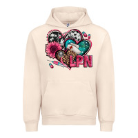 Sandshell lpn licensed practical nurse hearts Urban Hoodie - Jasminsmagicworld