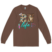 Chestnut western nurse rn  life Long Sleeve Tee - BarkalooDesign