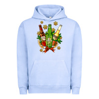 Pigment Grape Ice beer bottle party set for christmas Urban Hoodie - AdoDesignShop