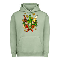 Beer Bottle Party Set For Christmas Urban Hoodie | Teevron