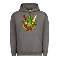 Pigment Tornado beer bottle party set for christmas Urban Hoodie - AdoDesignShop