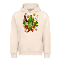 Sandshell beer bottle party set for christmas Urban Hoodie - AdoDesignShop