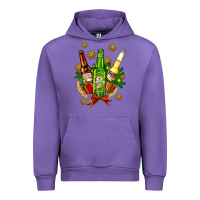 Tulip beer bottle party set for christmas Urban Hoodie - AdoDesignShop