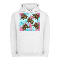 Pigment Lunar Rock dinosaur stegosaurus Urban Hoodie - Artiststas