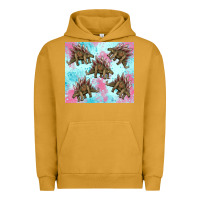 Pigment Peanut Butter dinosaur stegosaurus Urban Hoodie - Artiststas
