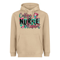 Mushroom coffee nurse repeat Heavyweight Hoodie - RanaPortraitStore